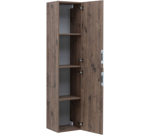 Шкаф-пенал Aquanet Алвита New 35 дуб веллингтон табак