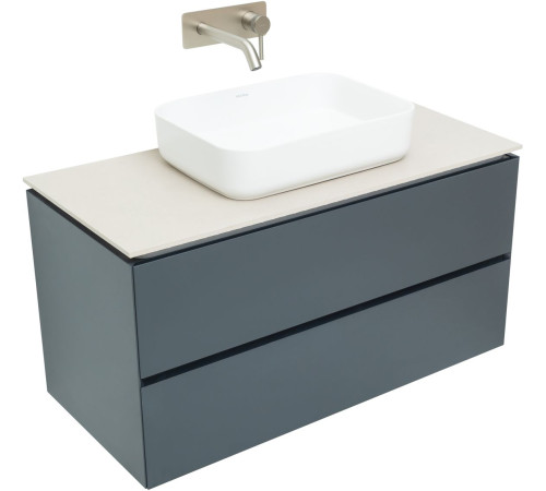 Тумба под раковину Allen Brau Infinity 100 1.21003.AM антрацит матовый