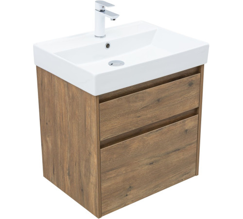 Тумба под раковину Aquanet Nova Lite 2.0 60 дуб рустикальный