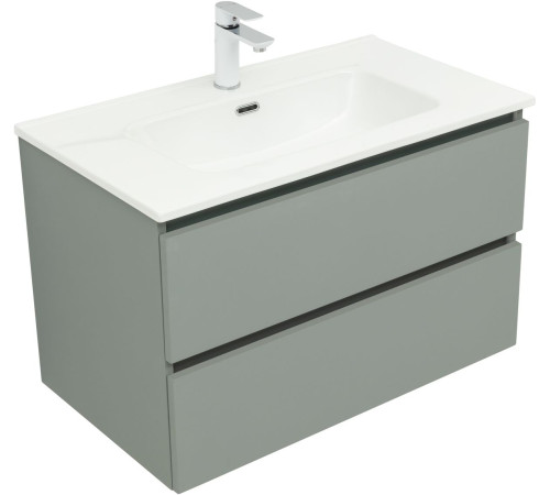 Тумба под раковину Aquanet Вега 2.0 80 мисти грин