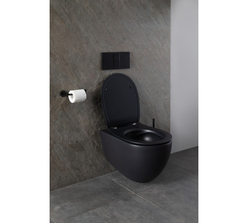 Чаша подвесного унитаза Allen Brau Reality 4.32006.31 черный матовый