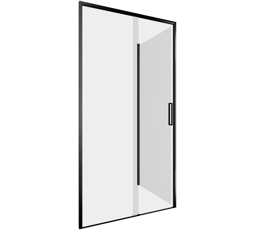 Душевой уголок Aquanet Pleasure Evo 100x80 AE65-100x80-BT профиль черный, прозрачное стекло