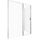 Душевой уголок Allen Brau Priority 160x80 3.31037.00 + 3.31040.00 хром
