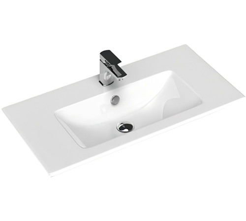 Тумба под раковину Aquanet Практика 80 маренго