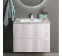 Тумба под раковину Aquanet Джейн 80 белый матовый