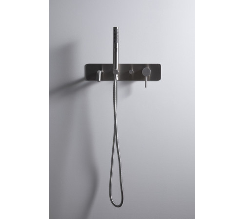 Смеситель для ванны Allen Brau Priority 5.31A06-BN (с внутренней частью) никель браш