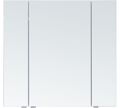 Зеркальный шкаф Aquanet Алвита new 90 белый матовый