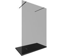 Душевая перегородка Allen Brau Infinity 2 140 3.21050.BA.T серебро браш