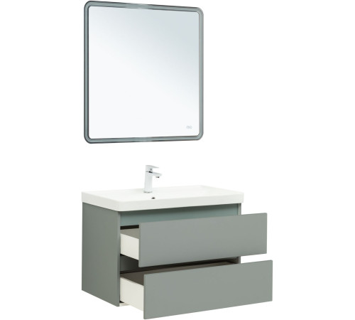 Тумба под раковину Aquanet Вега 2.0 80 мисти грин