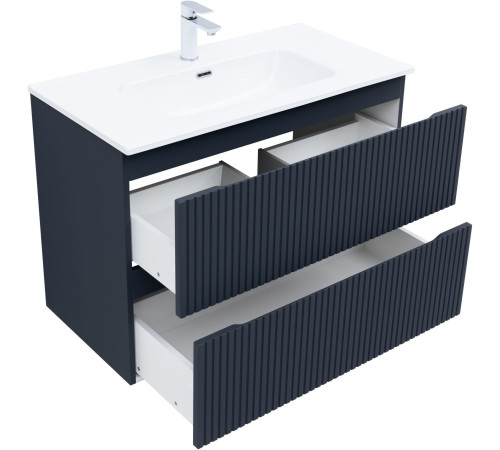 Тумба под раковину Aquanet Джейн (Flat) 90 маренго