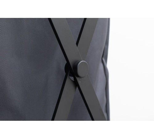 Корзина для белья Allen Brau Priority черный/серый