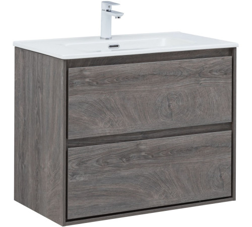 Тумба под раковину Aquanet Милан 80 дуб рошелье