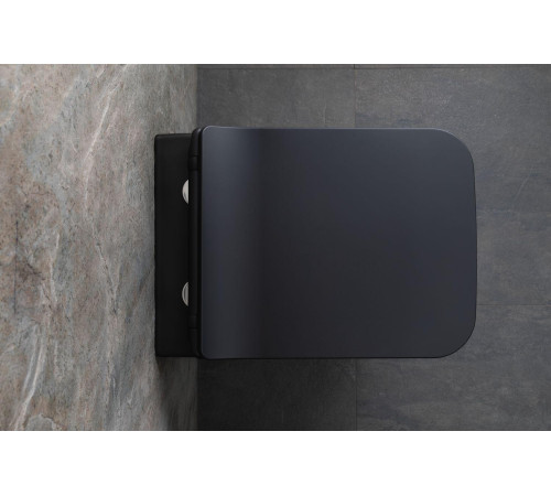 Чаша подвесного унитаза Allen Brau Liberty 4.33007.31 черный матовый