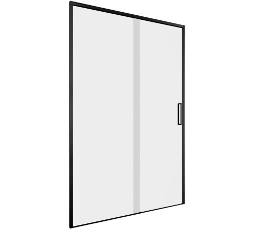 Душевая дверь Aquanet Pleasure Evo 120 AE65-N120-BT профиль черный, прозрачное стекло