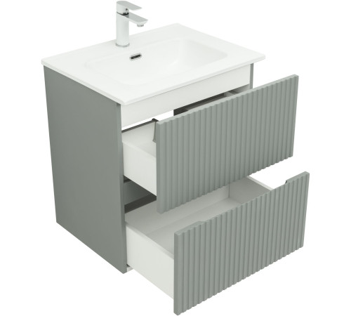 Тумба под раковину Aquanet Джейн 60 мисти грин