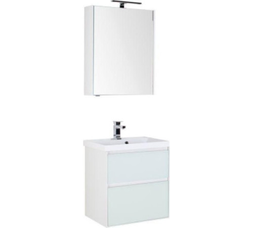 Мебель для ванной Aquanet Гласс 60 белый