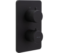 Смеситель для душа Allen Brau Priority 5.31113-31 (с внутренней частью, 1 выход) черный матовый