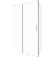 Душевой уголок Allen Brau Priority 120x100 3.31008.BA + 3.31020.BA серебро браш