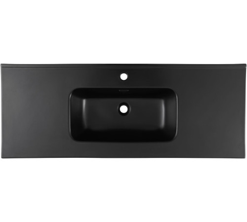 Раковина Aquanet Flat 120 черная матовая