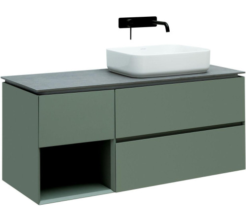 Тумба под раковину Allen Brau Infinity 120 1.21007.CGM R олива матовый