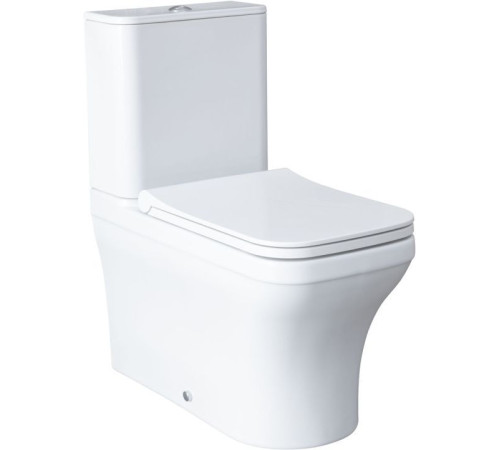 Чаша напольного унитаза Allen Brau Infinity 4.21012.20 белый глянец