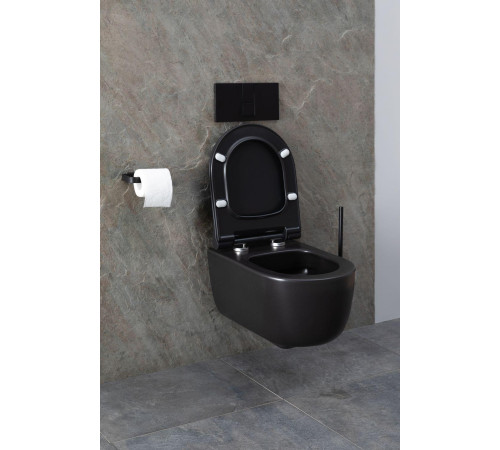 Чаша подвесного унитаза Allen Brau Priority 4.31002.31 черный матовый