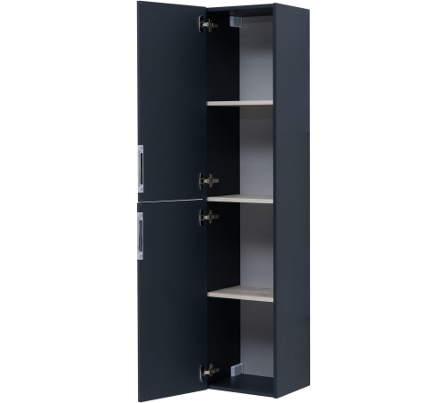 Пенал Aquanet Алвита New 35 Антрацит