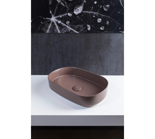 Раковина накладная Allen Brau Fantasy 55 4.11022.TP коричневый