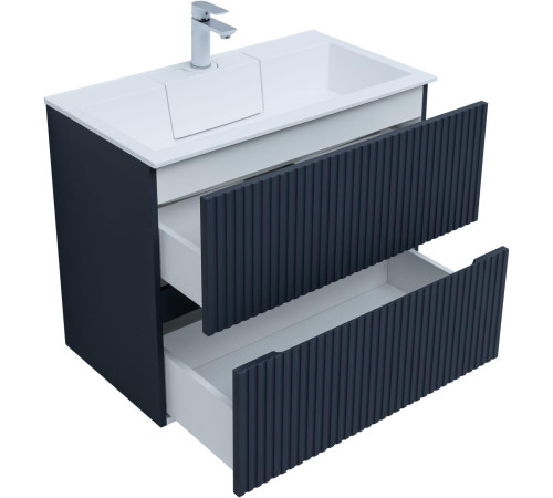 Тумба под раковину Aquanet Джейн 80 маренго