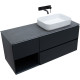 Тумба под раковину Allen Brau Infinity 120 1.21007.AM R антрацит матовый
