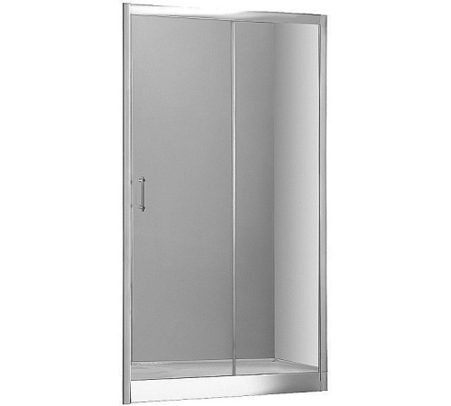 Душевая дверь Aquanet Alfa NAA6121 140, прозрачное стекло