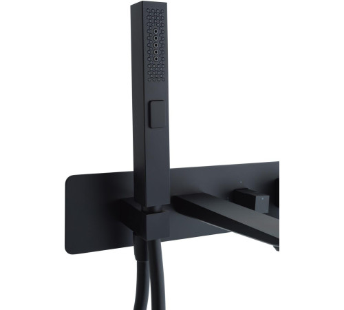 Смеситель для ванны с душем Allen Brau Infinity 5.21007-31 (с внутренней частью) черный матовый