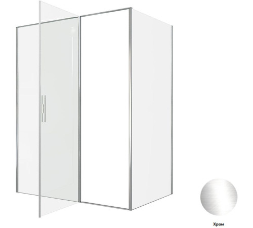 Душевой уголок Allen Brau Priority 160x100 3.31037.00 + 3.31046.00 хром