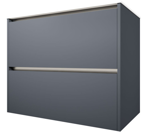 Тумба под раковину Allen Brau Activity 80 1.34012.BGM синий матовый/олива браш