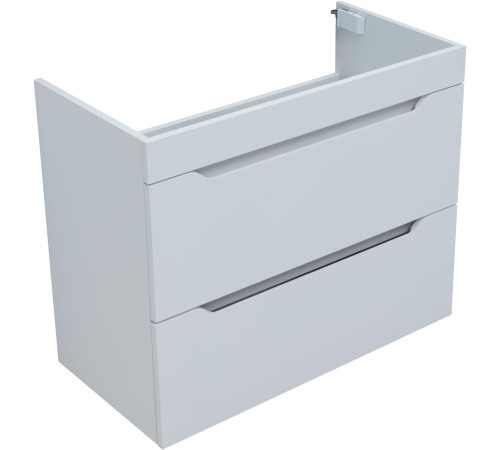 Тумба под раковину Aquanet Практика 80 белый глянец