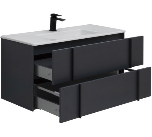 Тумба под раковину Allen Brau Reality 100 1.32007.AM антрацит матовый