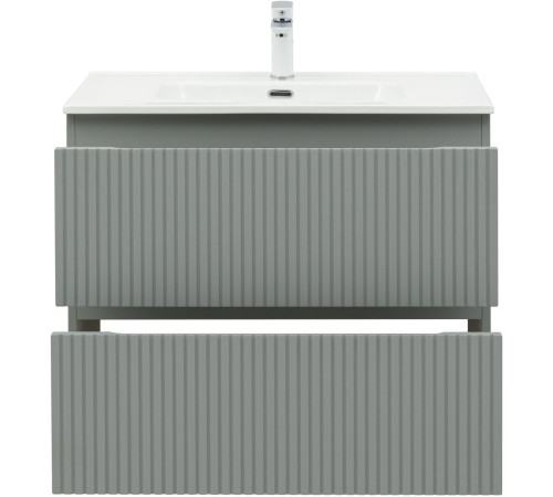 Тумба под раковину Aquanet Джейн (Flat) 80 мисти грин