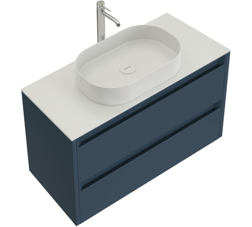 Тумба под раковину Allen Brau Fantasy 80 1.11001.BGM 2.0 синий матовый