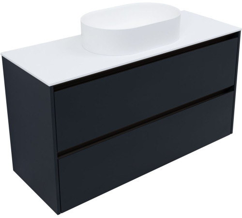 Тумба под раковину Allen Brau Activity 120 1.34015.AM антрацит матовый/олива браш
