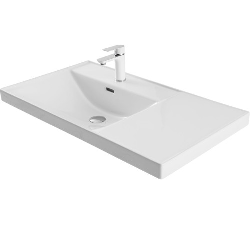 Раковина Aquanet Side 90 левая