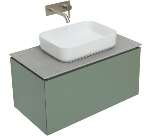 Тумба под раковину Allen Brau Infinity 85 1.21002.CGM олива матовый