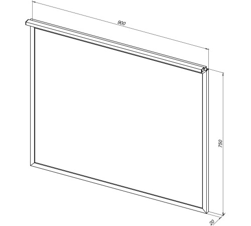 Зеркало Allen Brau Priority 90 1.31016.03 латунь браш