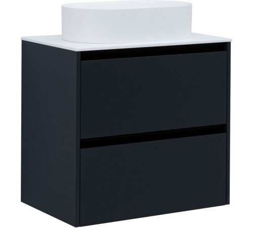 Тумба под раковину Allen Brau Activity 70 1.34003.AM антрацит матовый/черный браш