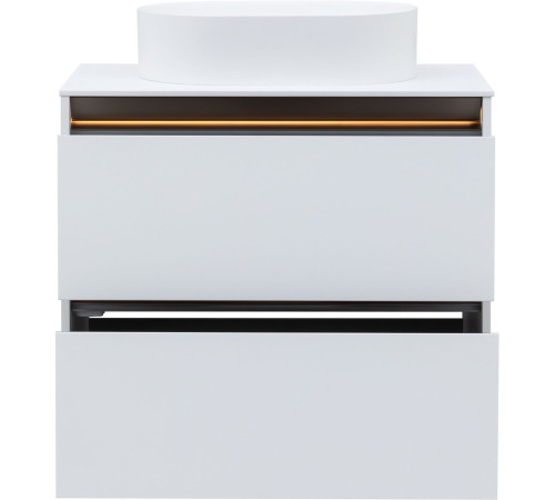 Тумба под раковину Allen Brau Activity 80 1.34012.WM белый матовый/олива браш