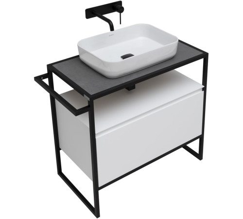 Тумба под раковину Allen Brau Priority 80 1.31002.WM белый матовый