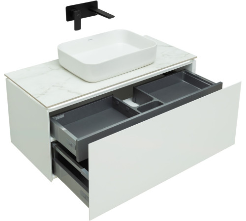 Тумба под раковину Allen Brau Infinity 100 1.21004.WM белый матовый