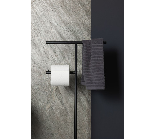 Держатель туалетной бумаги Allen Brau Priority 6.31FT1-31 черный матовый