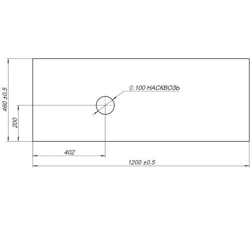 Столешница Allen Brau Infinity 120 1.21015.G L графит