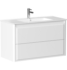 Тумба под раковину Allen Brau Paris 100 1.360002.WM белый матовый