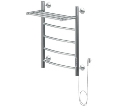 Полотенцесушитель электрический Aquanet Romeo 60х50 Тэн справа, с полкой